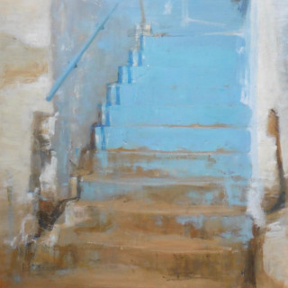 die blaue Treppe - Michael Dillmann