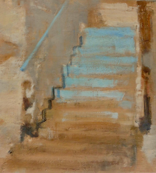 Arillas, die blaue Treppe