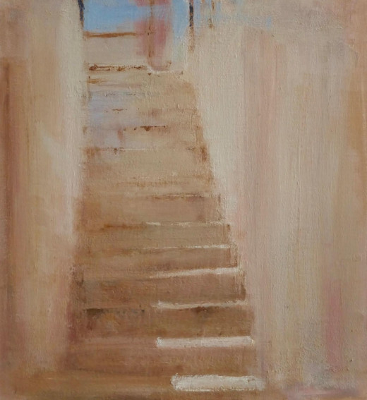 Agios Stefanos, Treppe