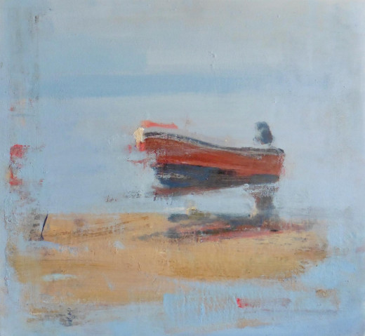 Boot am Strand II